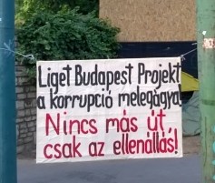 Városliget beépítése