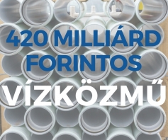 420 milliárdos szabálytalan vízközműtender